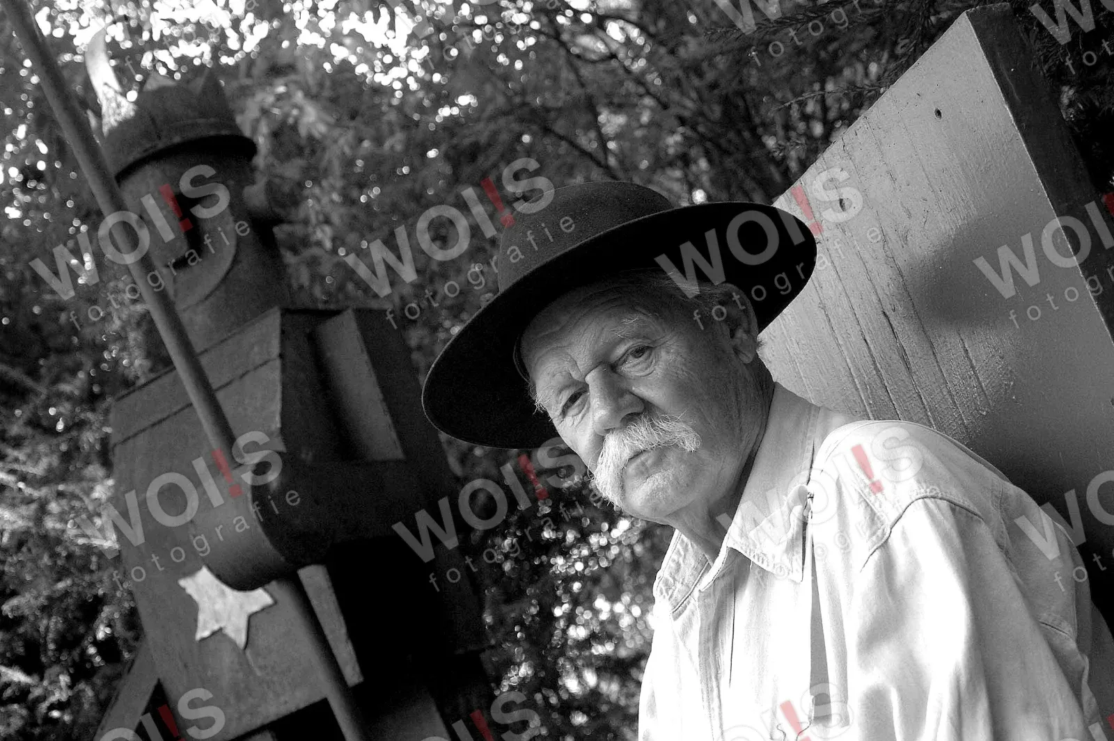Aus der Serie Künstlerportraits, Anatol Herzfeld, Bild HZF-03