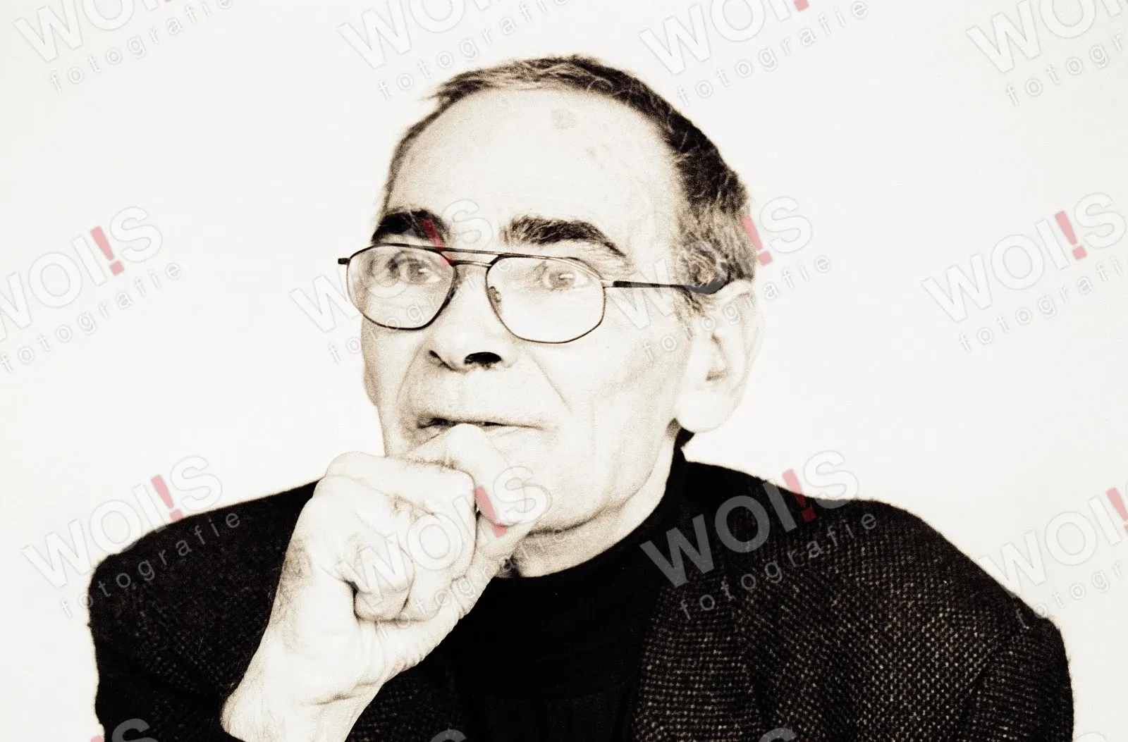 Aus der Serie Künstlerportraits, Ludwig Soumagne, Bild SOU-10