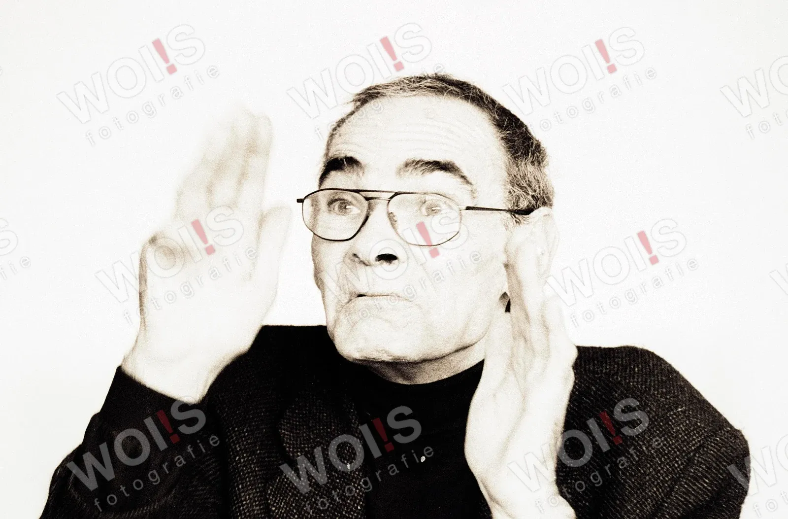 Aus der Serie Künstlerportraits, Ludwig Soumagne, Bild SOU-12